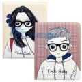 3D Glasses Boy Lover Leather Smart Cover Stand Wallet Case for iPad 3 2 3rd